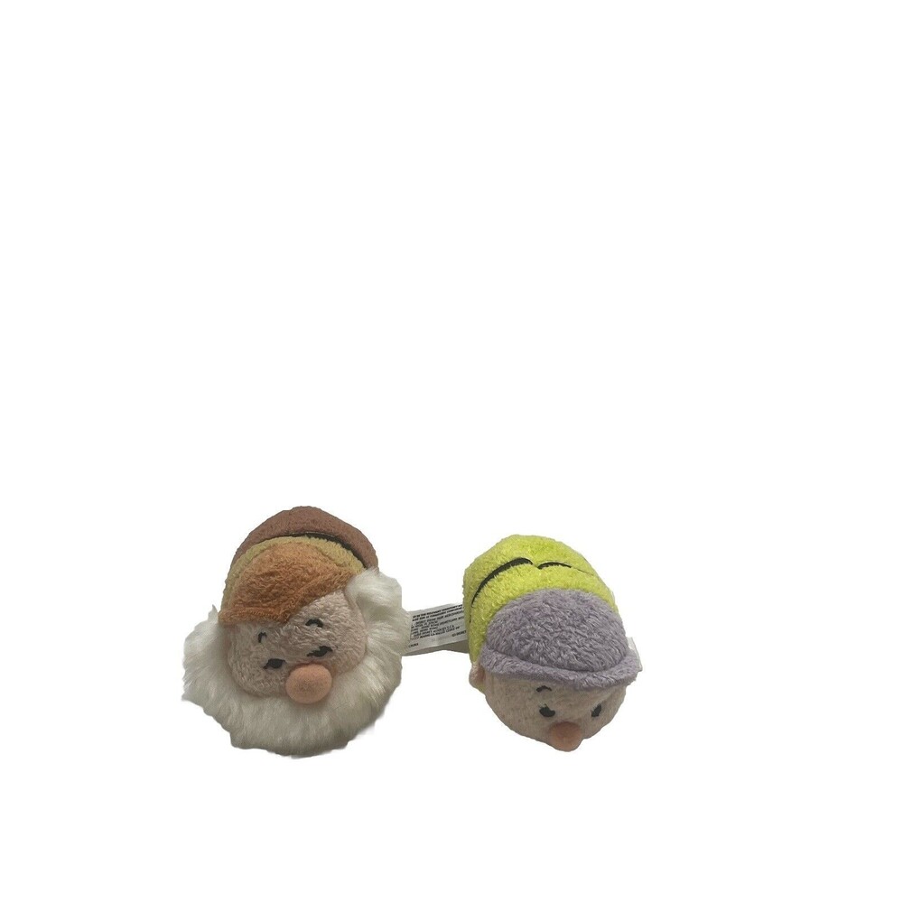 Disney Tsum Tsum Snow White Dupey And Sneezy Dwarf Disney Store Plush